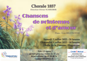 Lire la suite à propos de l’article Notre concert de rentrée